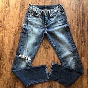 Fidelity Distressed Skinny Jean